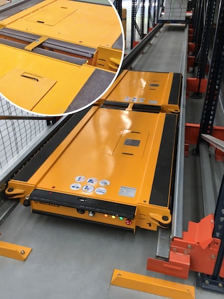 Using the included Towing Mechanism, one shuttle can help retrieve another in cases where breakdown or loss of power has occurred